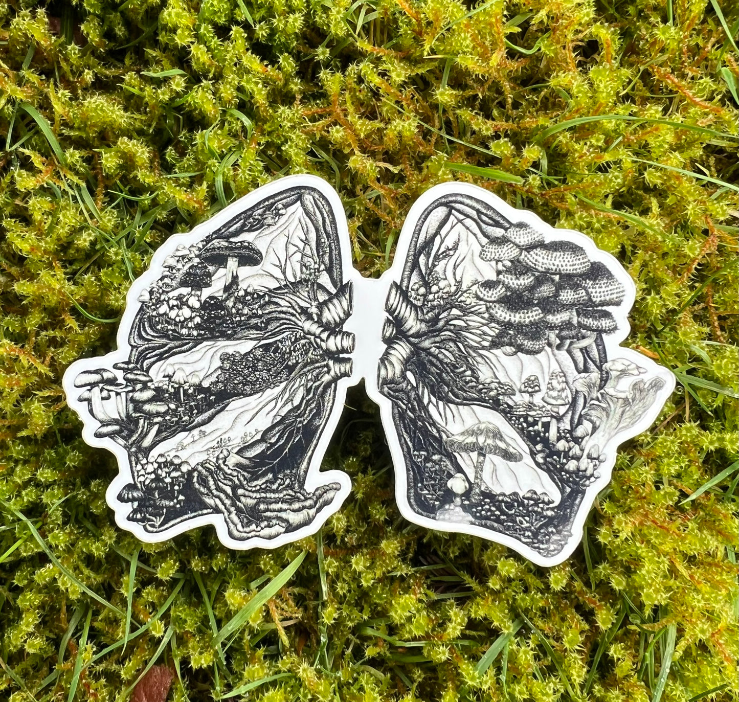 Mushroom Lungs Sticker