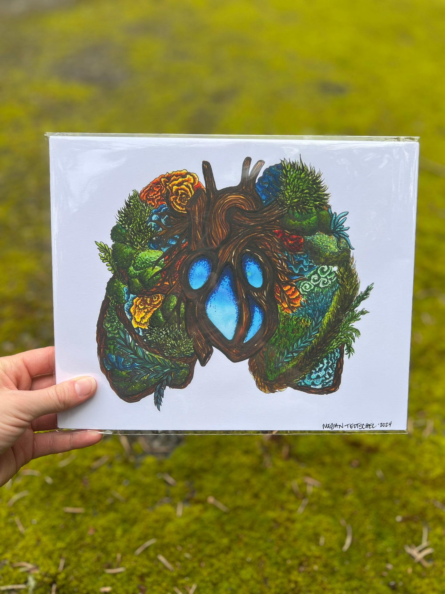 Heart of the Forest Print