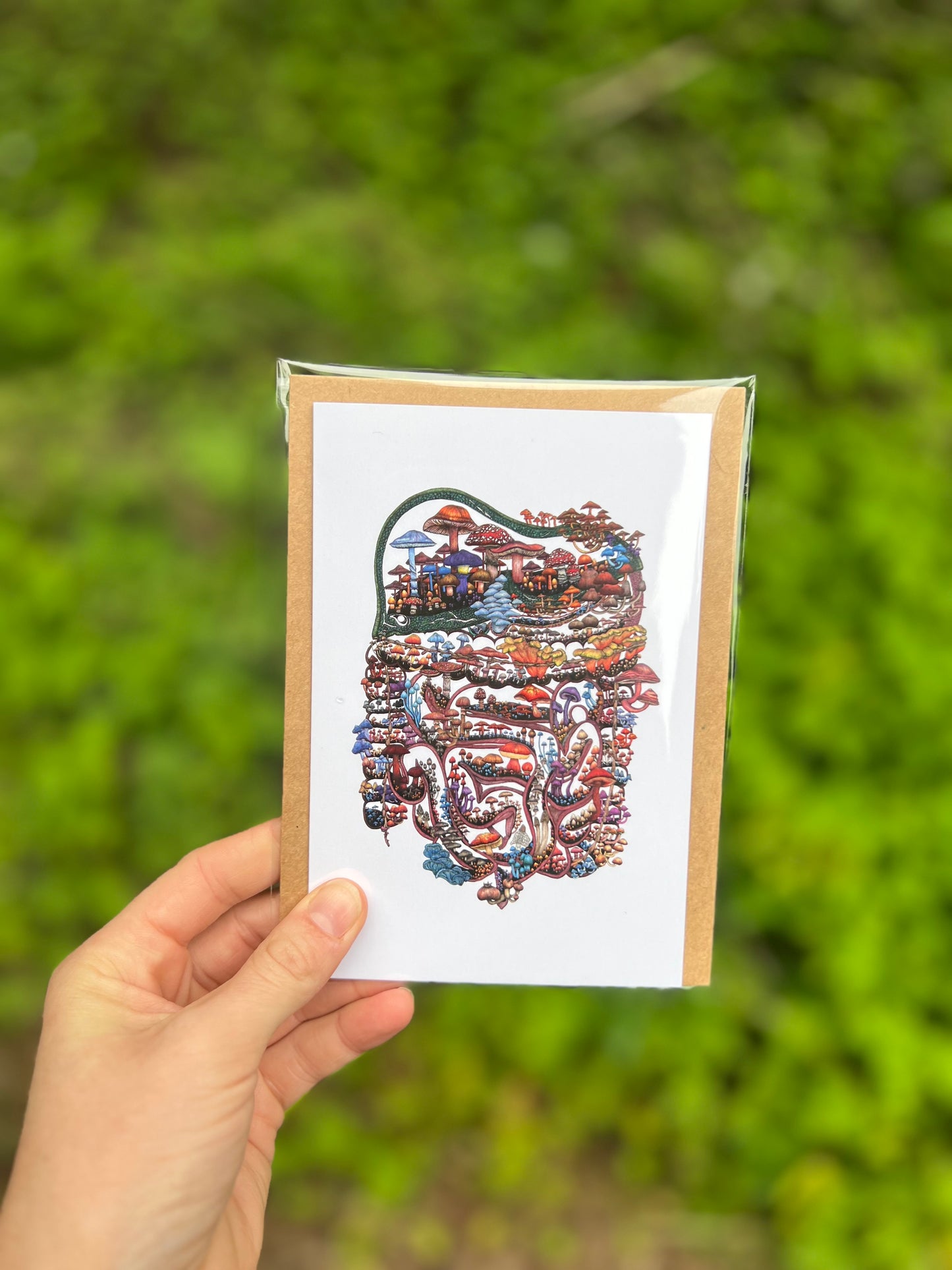 Mushroom Guts (Color) Card