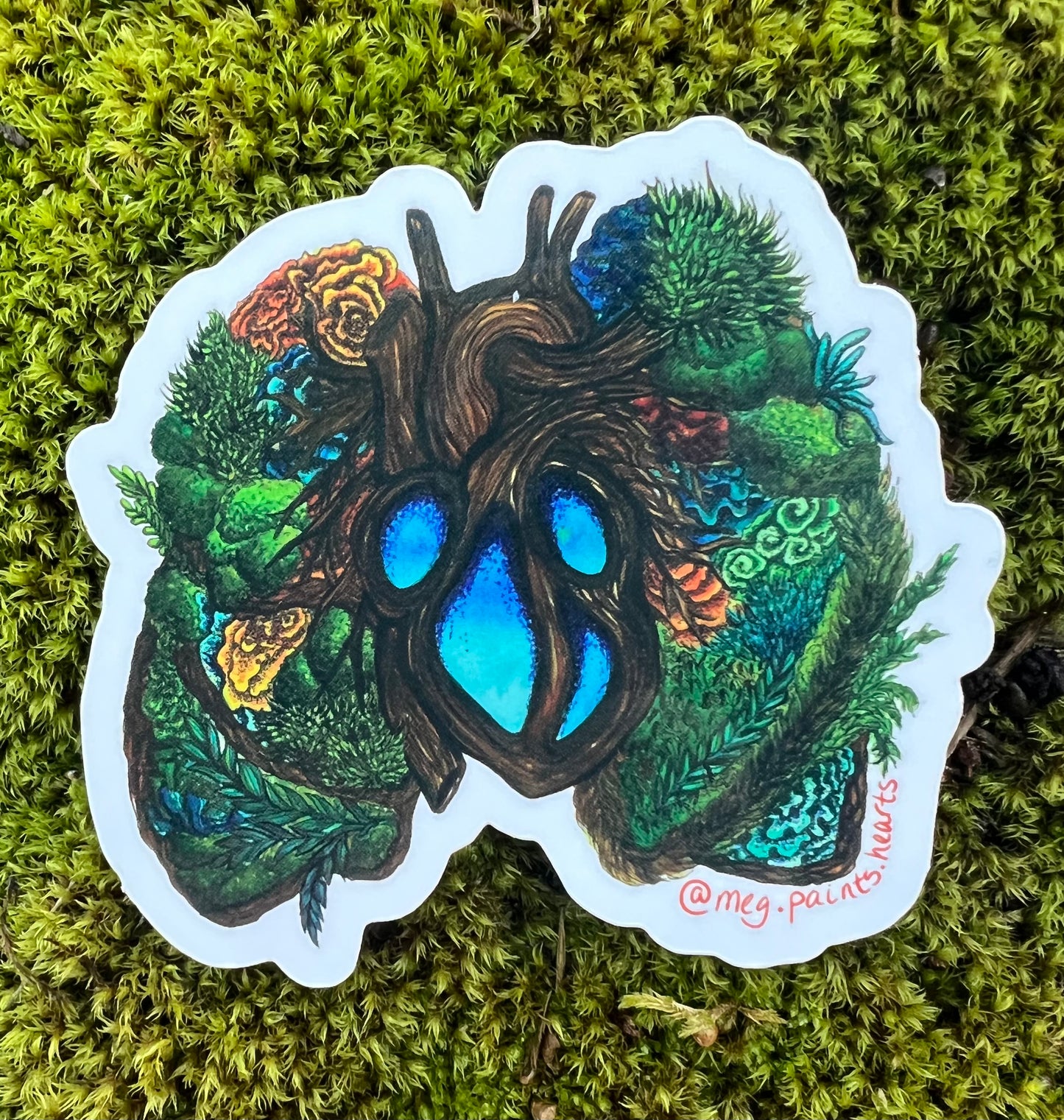 Heart of the Forest Sticker