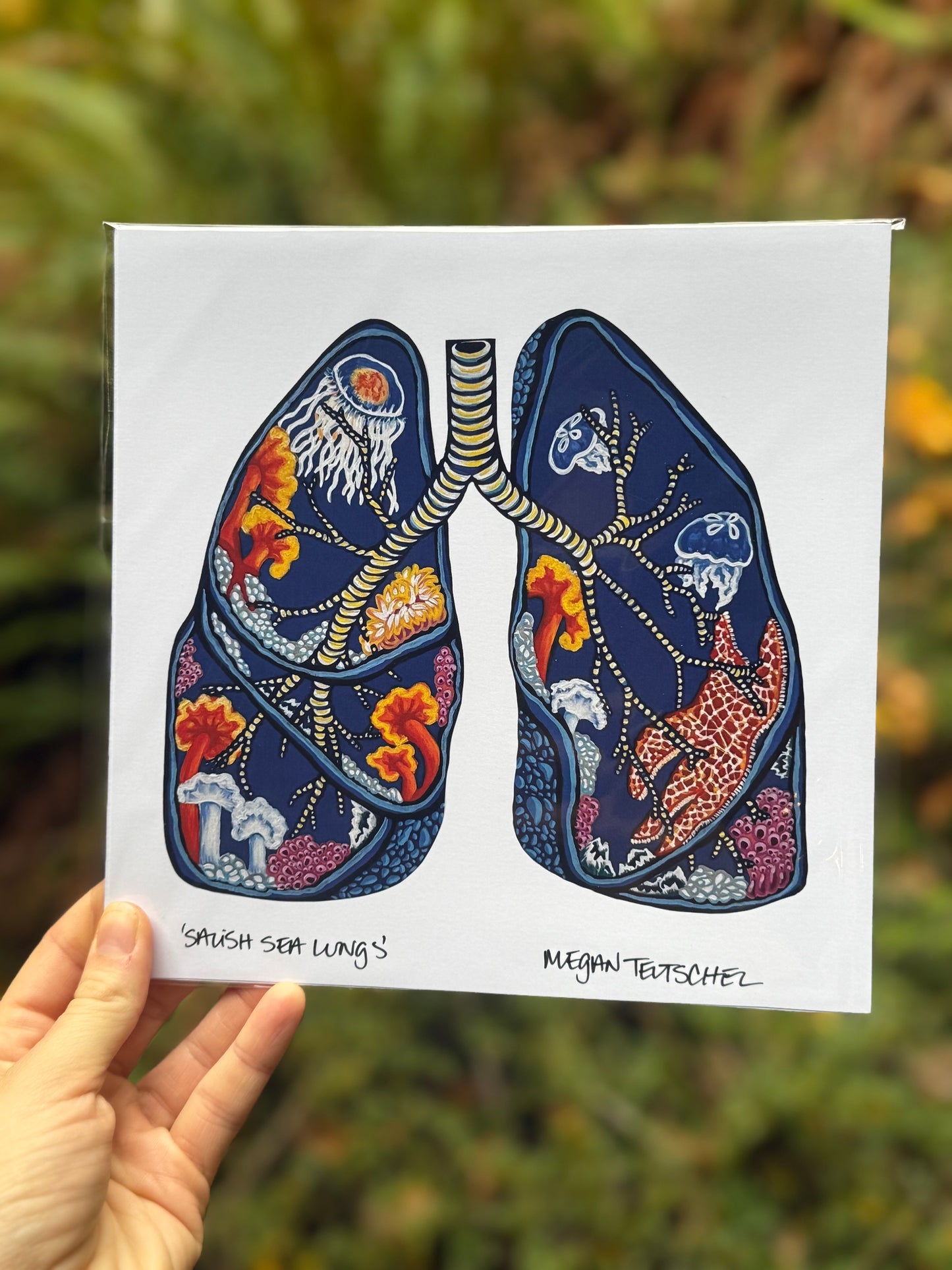 Salish Sea Lungs print
