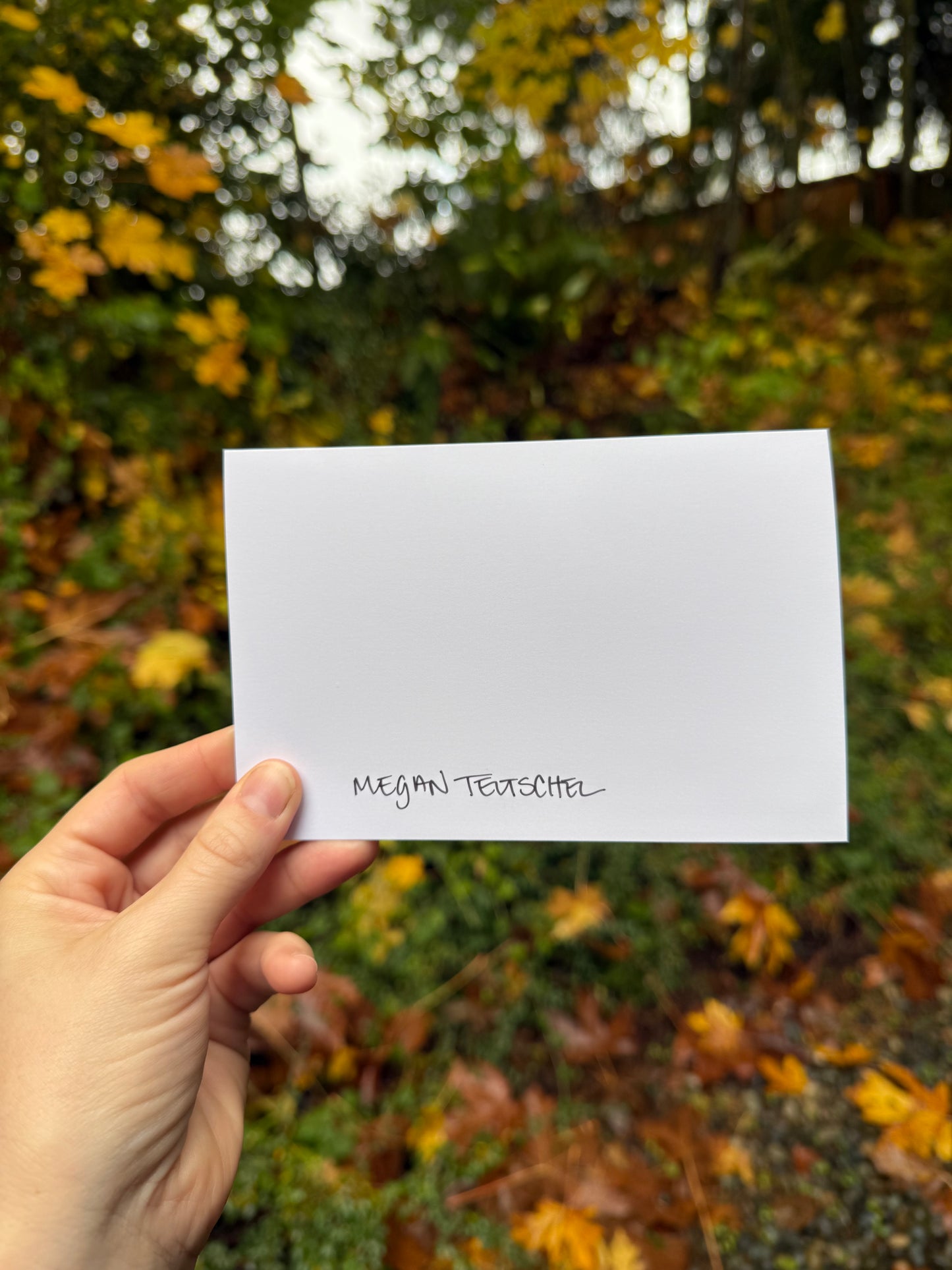 Heart of the Forest Card