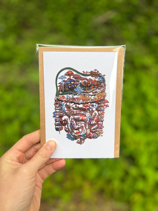 Mushroom Guts (Color) Card